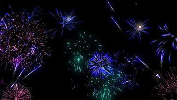 烟花鞭炮视频,传统民俗焕新颜