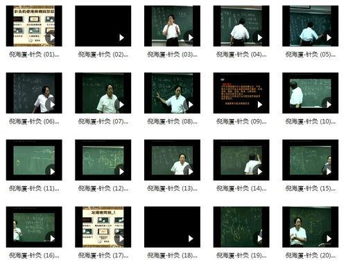 倪海厦针灸学教学视频,揭秘传统针灸精髓与临床应用