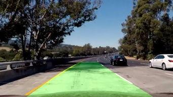 车道线视频,车道线动态解析与交通流概述